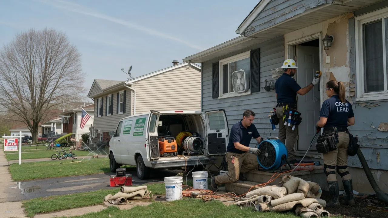 Flood Cleanup in Starkville, MS near me