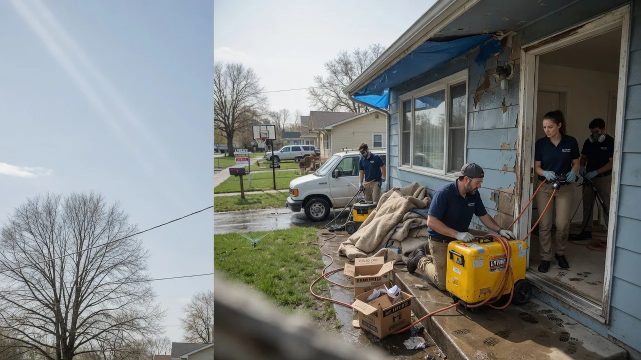 Basement Flood Cleanup in Starkville, MS near me